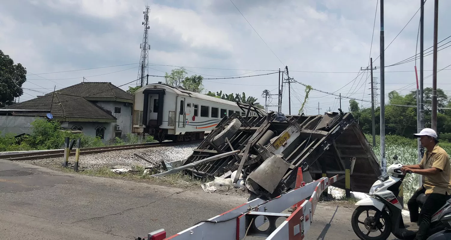kecelakaan KA Blambangan Ekspres di Probolinggo